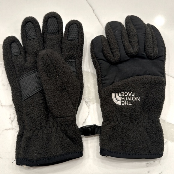 The North Face youth fleece gloves Size Small - Picture 3 of 3